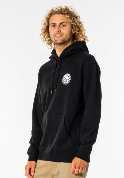 SUDADERA CURL WETSUIT ICON BLACK Cool