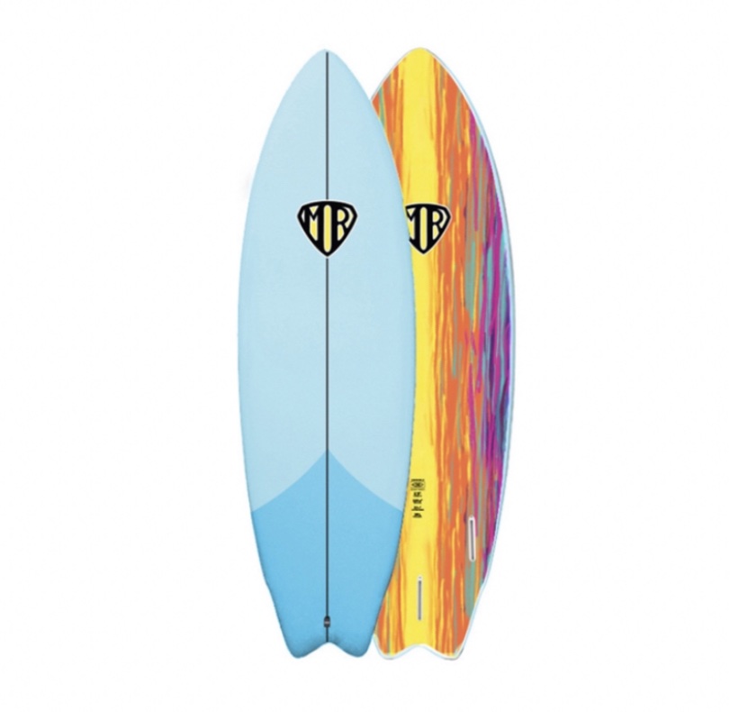 Tabla de surf Sostenible de madera y corcho Alma de Collective